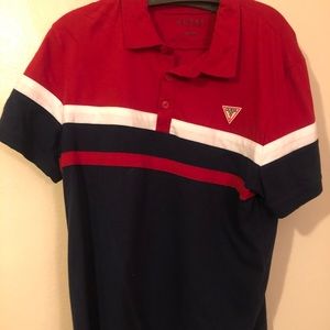 Mens Guess polo shirt